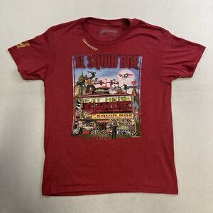 Vintage El Squid Roe Mexico Tourist T-Shirt Men’s Size Large Red Graphic Tee